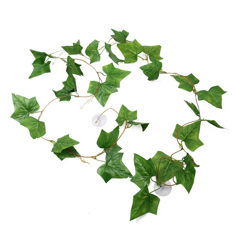 [Australia] - uxcell Green Plastic Lifelike Plant Vines Terrarium Plants Ornament Reptiles Habitat Decor 