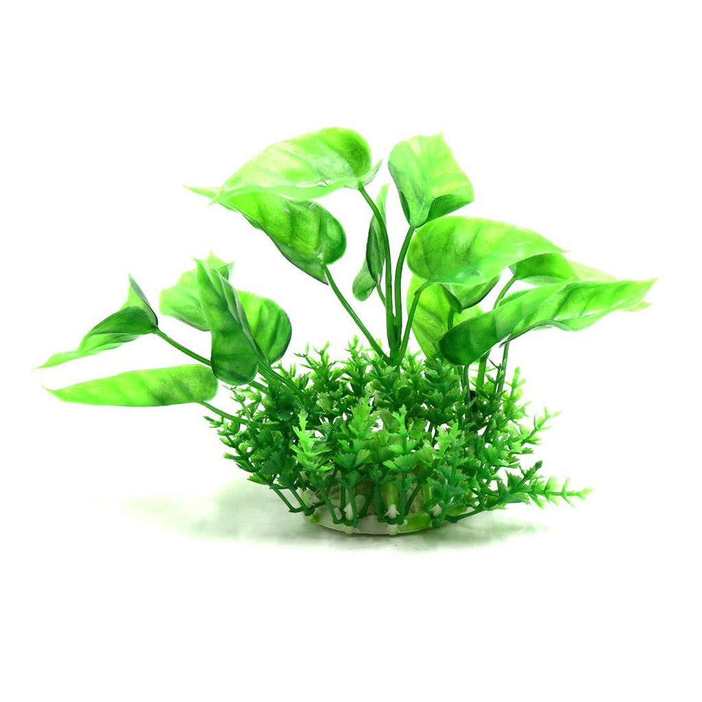 [Australia] - uxcell Green Plastic Plant Landscape Decoration tic Habitat Decor rium Accessory 