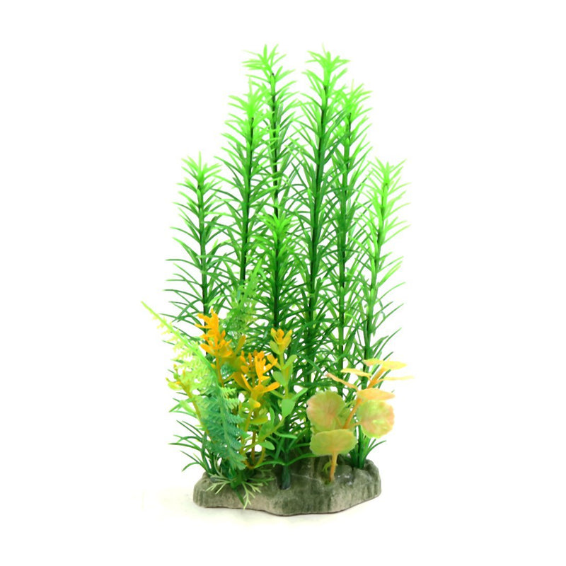 [Australia] - uxcell Plastic Lifelike Plant Aquarium Fish Betta Goldfish Tank Decoration for Aquatic Pets Green 