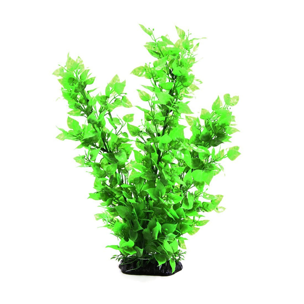 [Australia] - uxcell Green Plastic Plant Decor Aquarium Terrarium Landscape Ornament for Reptiles 