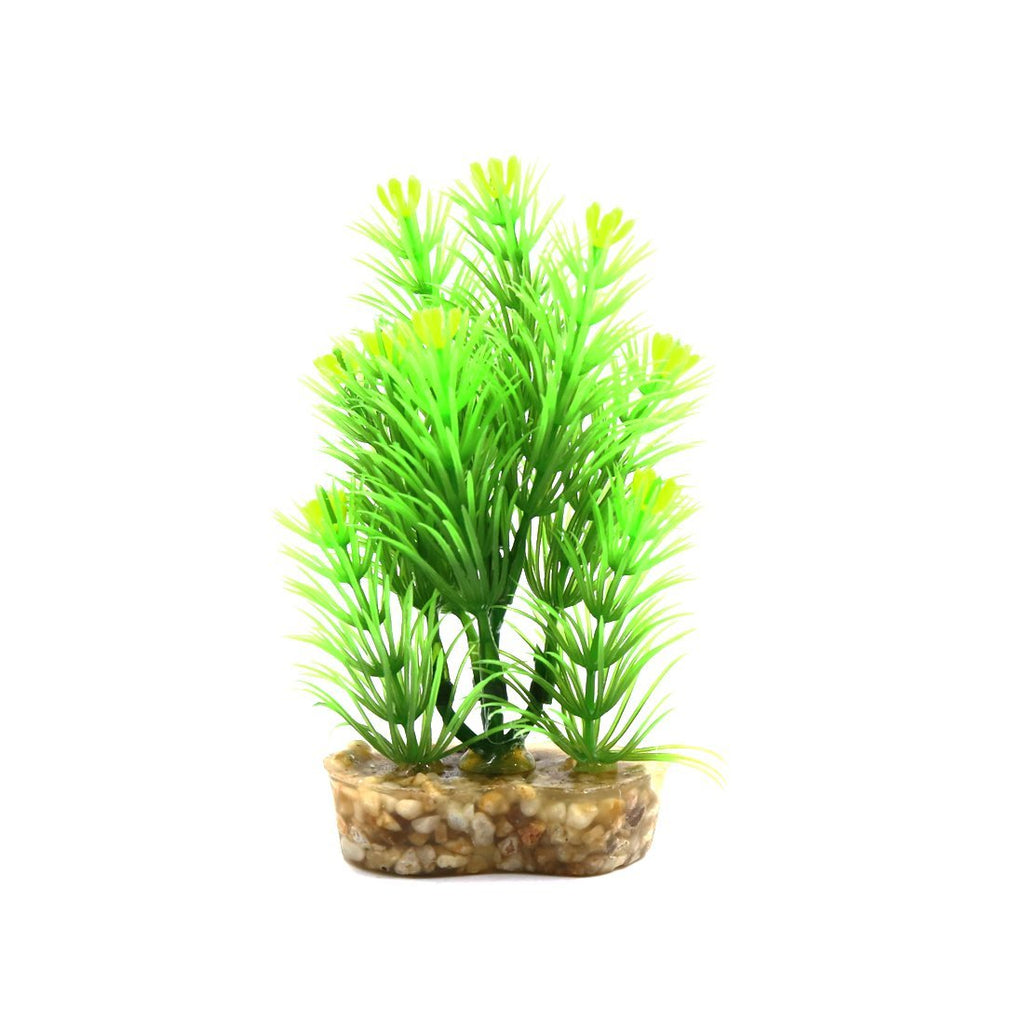 [Australia] - uxcell Plastic Mini Plant Aquarium Fish Tank Terrarium Plants Ornament Habitat Decor for Reptiles and Amphibians 