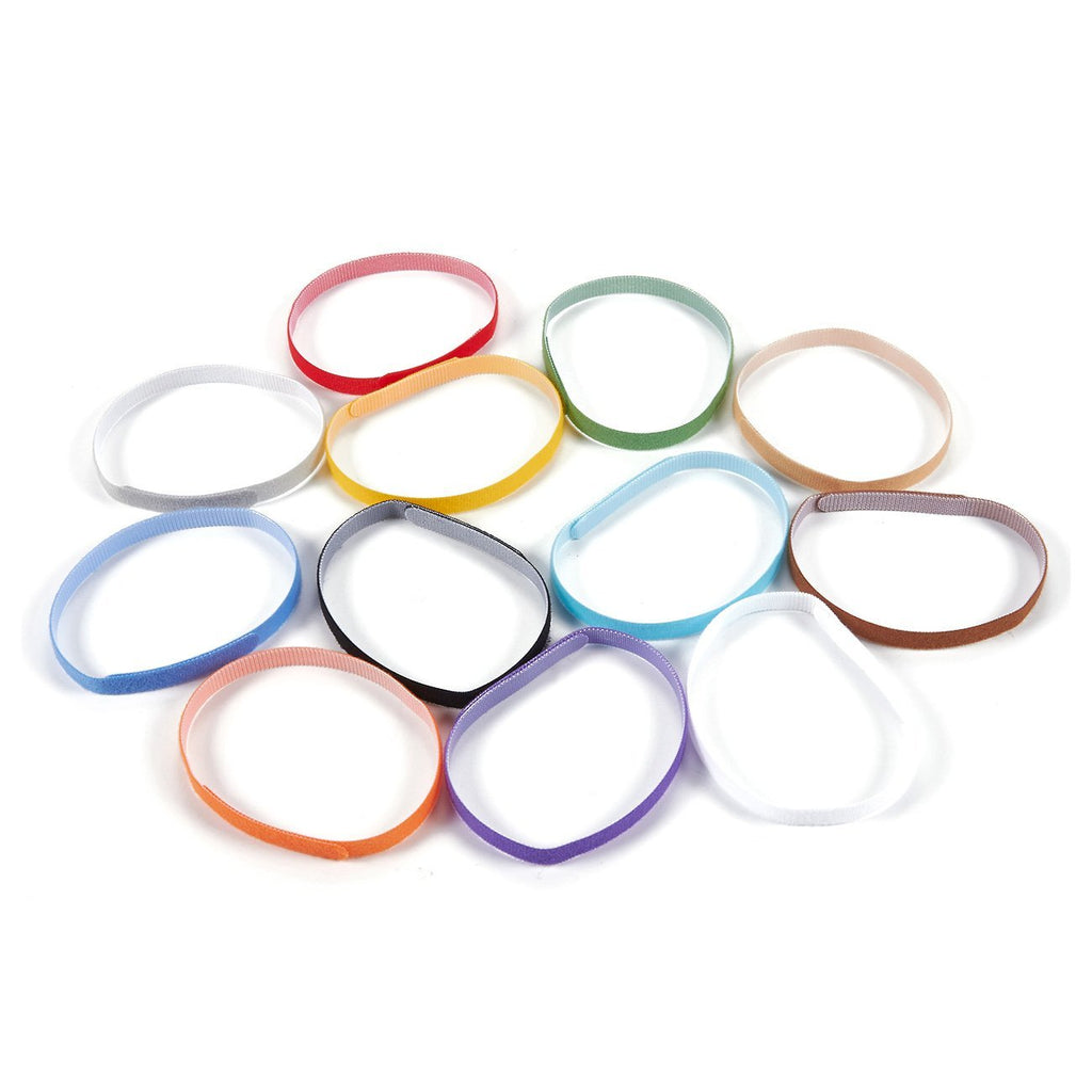 ID Bands for Newborns, Kitten and Puppy ID Collars (12 Colors, 12 Pack) - PawsPlanet Australia