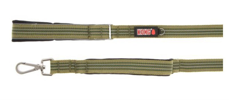 [Australia] - KONG offered by Barker Brands Inc. Reflective Traffic Handle Leash Green 