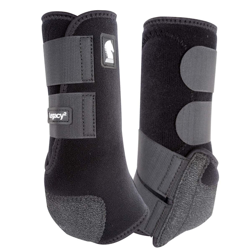 [Australia] - Classic Rope Company Legacy2 Front Protective Boots 2 Pack Black XL 