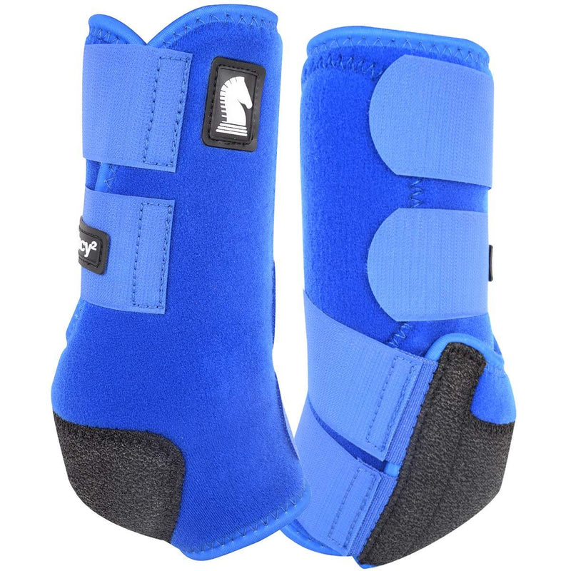 [Australia] - Classic Rope Company Legacy2 Front Protective Boots 2 Pack Blue M 