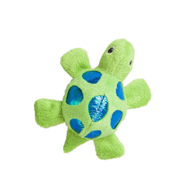 [Australia] - SPOT Ethical Pets 52076 Shimmer Glimmer Turtle Catnip Toys 