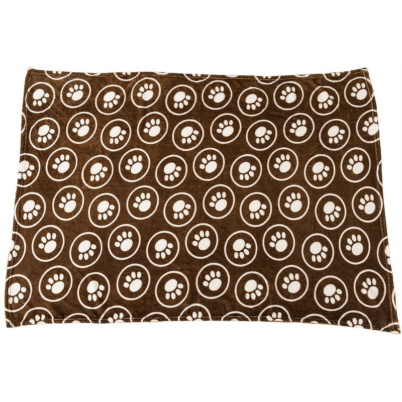 [Australia] - Snuggler Blanket : Ultra Soft Plush - Attractive, Durable, Cozy, Washable by Spot Circle Paws Print 30x40 