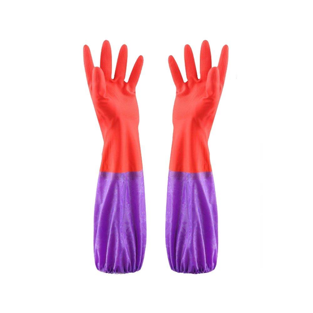 [Australia] - Aquarium Water Change Gloves Keep Hands & Arms Dry Allergen- and Contamination-Free During Fish Tank Maintenance: Elastic Forearm Seal and Prevent Leak (Water Change Gloves) 