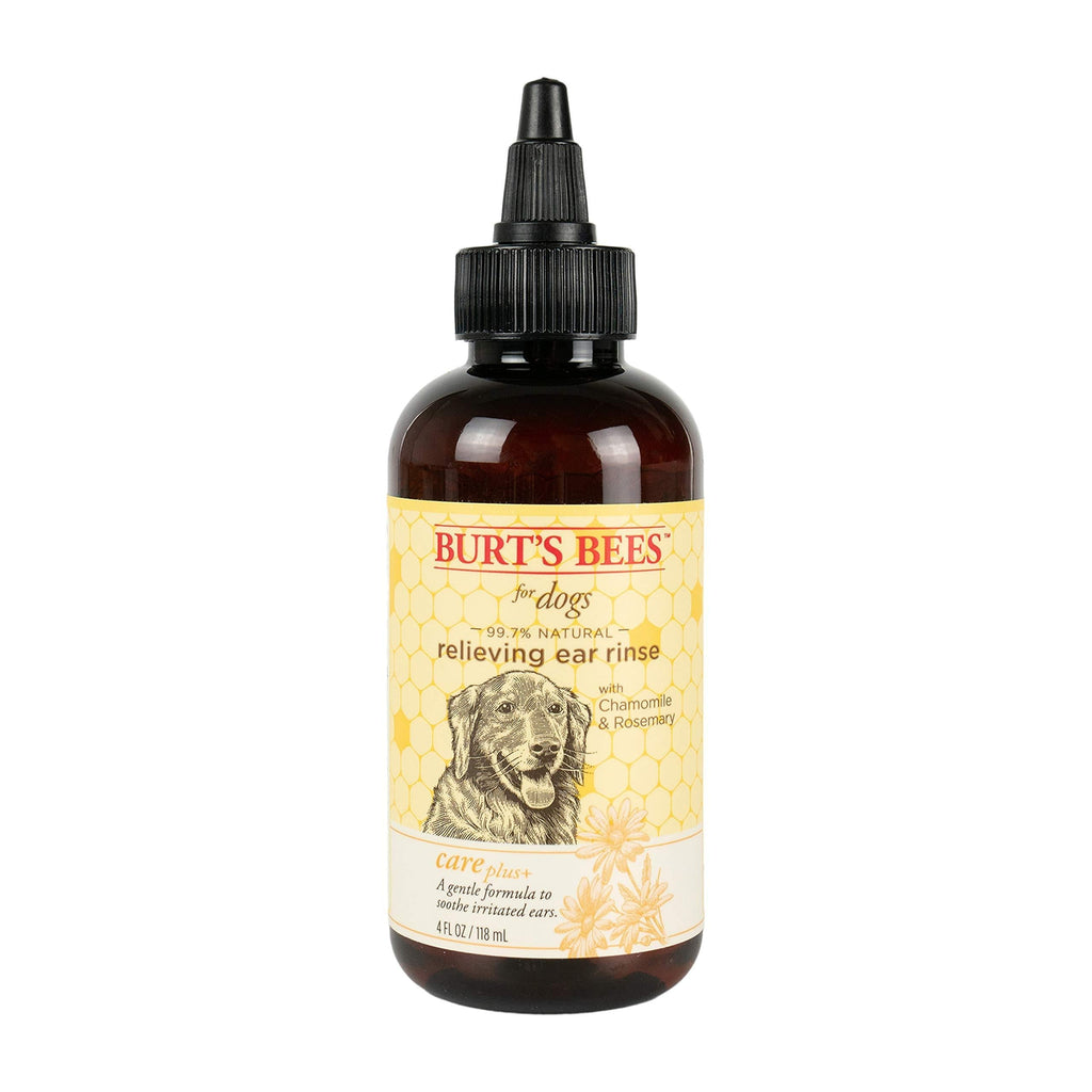 Burt's Bees for Dogs Care Plus Natural Nourishing Shampoo Relieving Ear Rinse Chamomile & Rosemary - PawsPlanet Australia