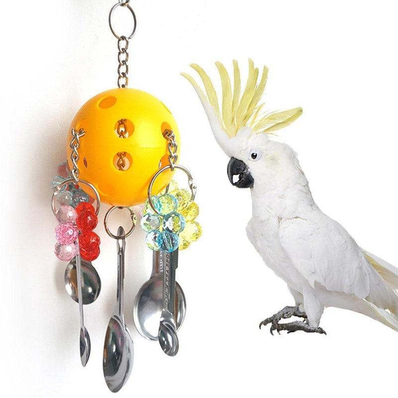 [Australia] - Hypeety Bird Chew Toy for Parrot Macaw African Greys Eclectus Cockatoo Budgies Parakeet Cockatiel Conure Lovebirds Cage B 