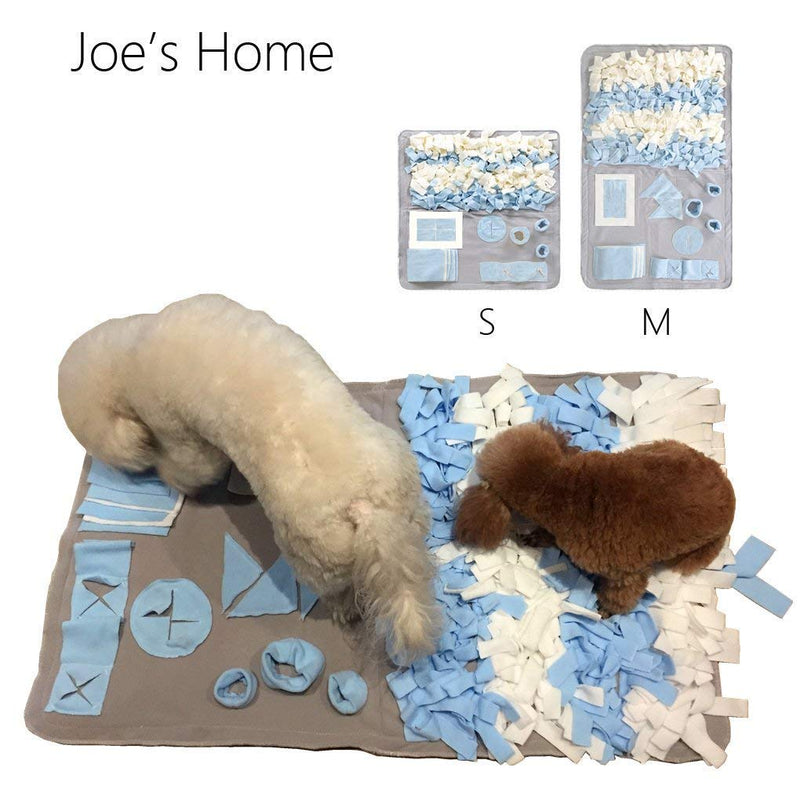 [Australia] - Joe’s Home Dog Snuffle Mat for Small Large Dogs, Dog Nosework Blanket, Dog Toy Mat, Nose Work Mat for Dogs, Dog Play Mat Sniffing Training Pad Fun Mats, Great for Stress Release S - 25.6'' x 25.6'' 