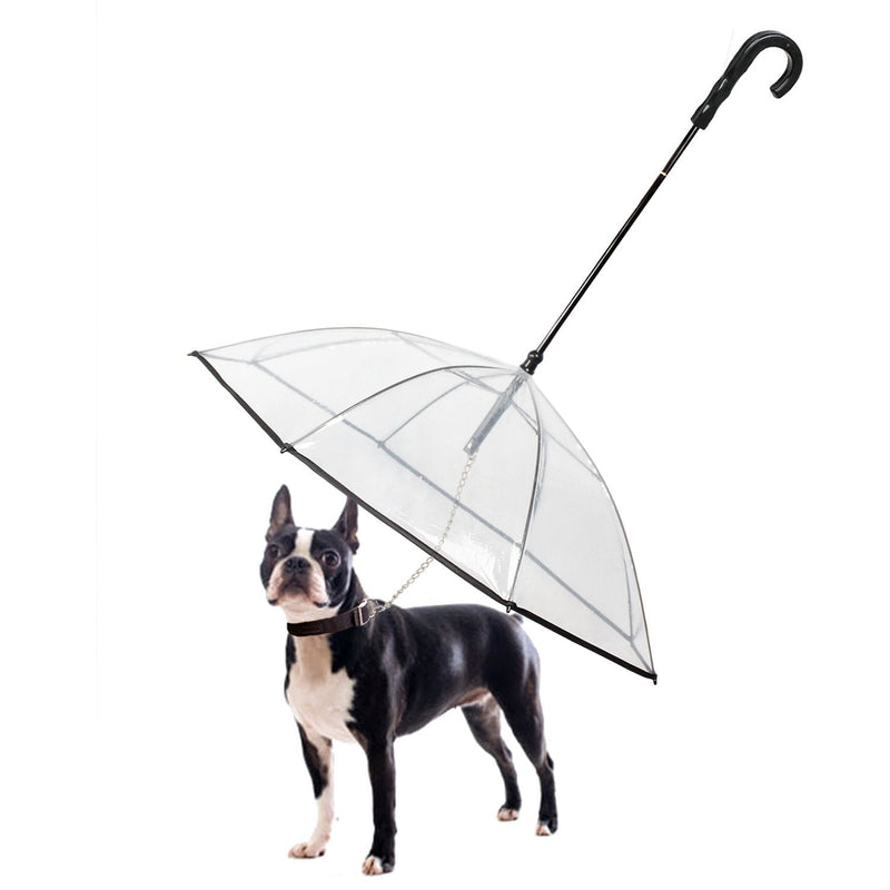 [Australia] - K&L Pet Dog Umbrella Pet Umbrella with Leash 28.3" diameter while opening 