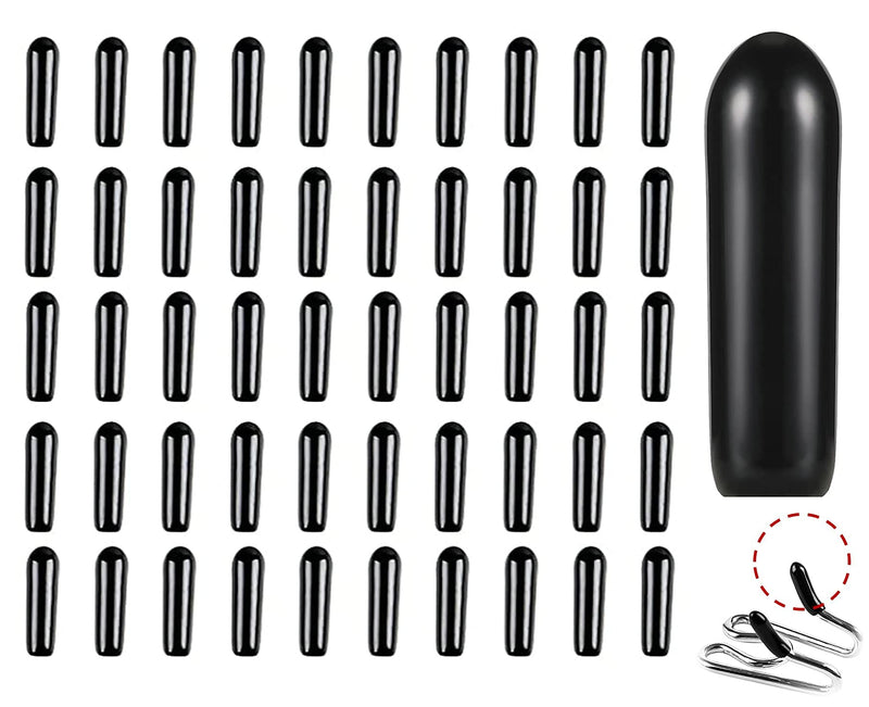 Prong Collar Covers, 50 Tips per Pack Dog Prong Collar Tips, 2.5mm - 4.0mm Vinyl Comfort Tips for Prong Collar 2.5mm 50 Count (Pack of 1) - PawsPlanet Australia