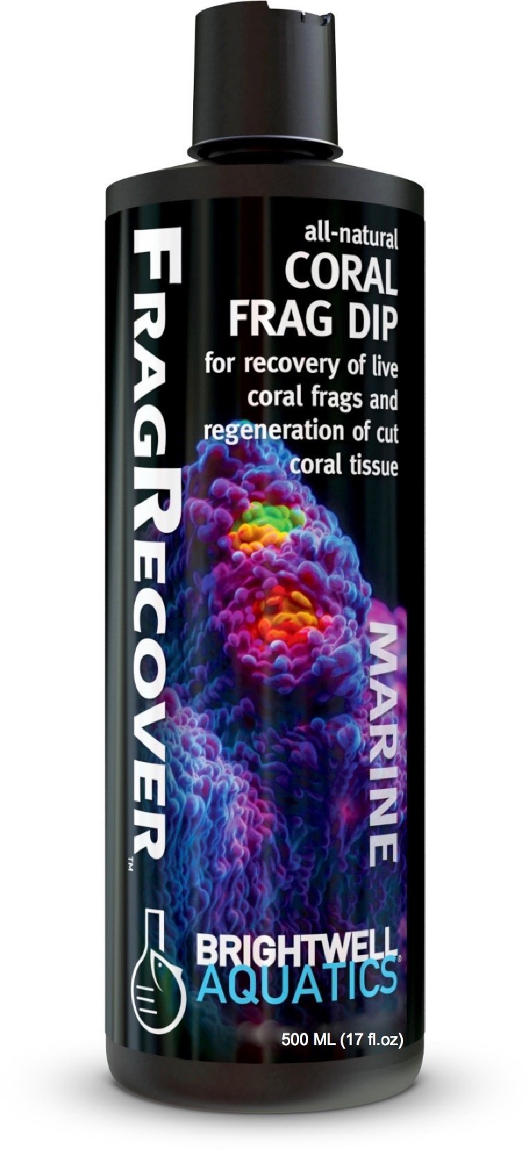 [Australia] - Brightwell Aquatics Frag Recover - Natural Herbal Coral Dip  to Prevent Infections and Recover Tissue in Fragging 500-ML 