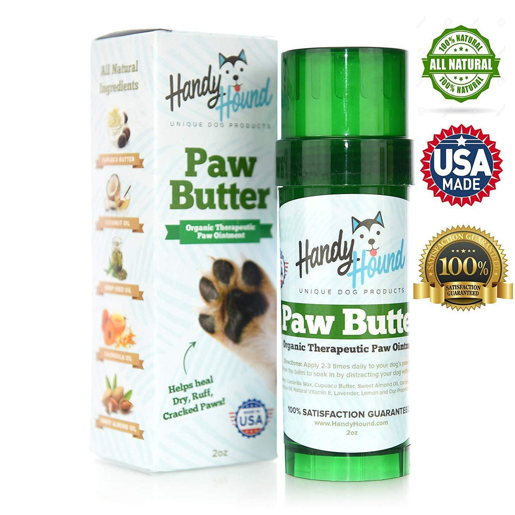 [Australia] - Paw Butter Balm for Dogs Made from The Finest Hemp Oil and All-Natural Wax, Oils, and Butters to Heal and Protect Dry, Rough, Chapped, Cracked Paws & Snout | Made in The USA 