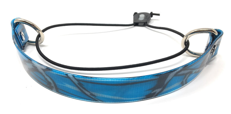 [Australia] - Sparky Pet Co 1" E - Collar Easy Fit Surefit Replacement Electronic Training Blue Camo Biothane Collar 
