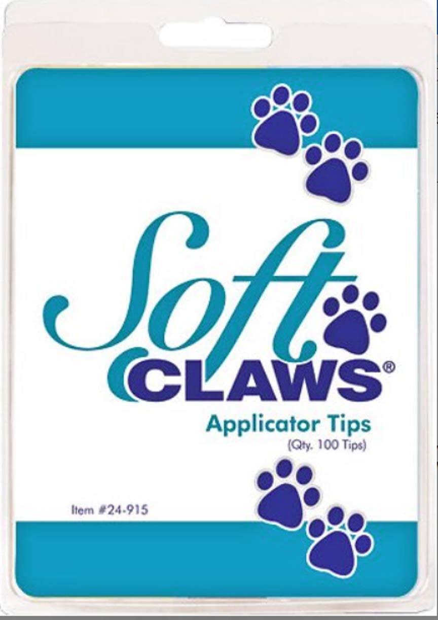 [Australia] - thecatandkittenstore Soft Claws, Applicator Tips Refill 100 Pack 