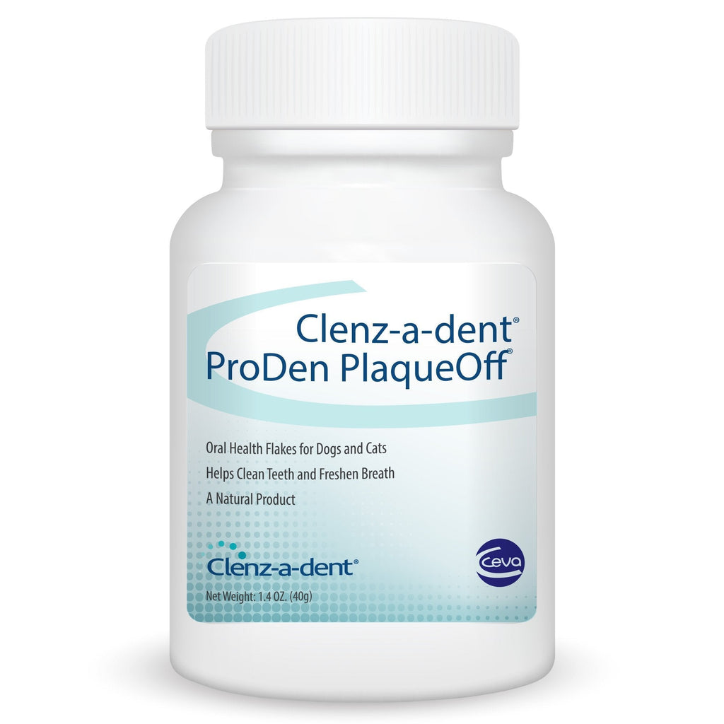 Ceva Clenz-a-dent ProDen PlaqueOff - Oral Health Flakes for Dogs & Cats, Cleans Teeth & Freshens Breath - PawsPlanet Australia