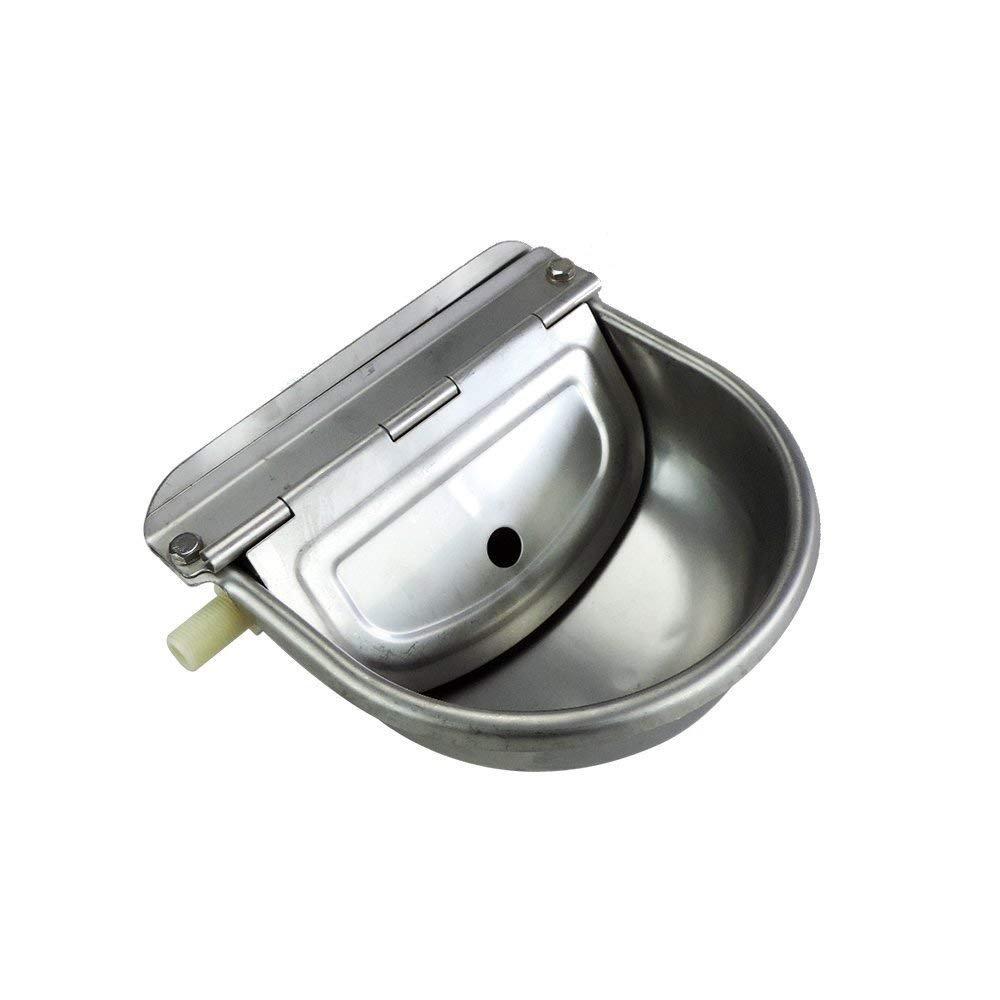 Stainless Steel Automatic Waterer Bowl Horse Cattle Goat Sheep Pig Dog Float Valve Water Trough Farm Supplies - PawsPlanet Australia