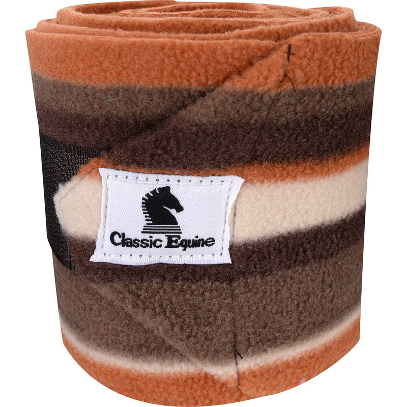 Classic Equine Polo Wraps, Caribou Stripe - PawsPlanet Australia