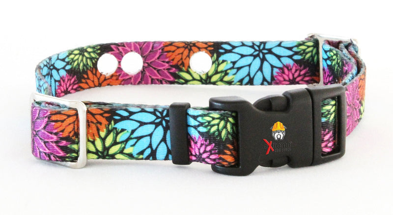 [Australia] - Flower Days Large Replacement Dog Collar Strap Compatible with Invisible Fence Collars as Well as Many Other Brands of Electric Dog Fence Collars 