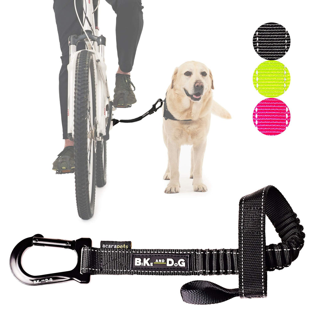 [Australia] - BIKE AND DOG Leash: Designed to take one or More Dogs with a Bicycle. Patented Product. Black 