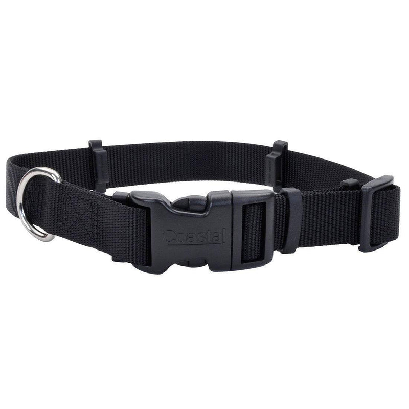 Coastal - Secureaway Flea Collar Protectors, Black, 1" x 14-20" - PawsPlanet Australia