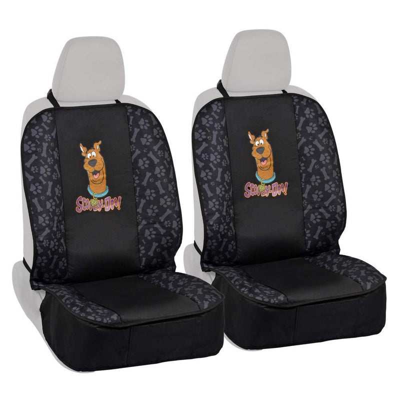 [Australia] - BDK Scooby-Doo Front Pet Seat Cover for Car SUV & Truck - 100% Waterproof Protection, Double Padded, Front Treat Pocket, Dog & Cat Friendly (2PC) 
