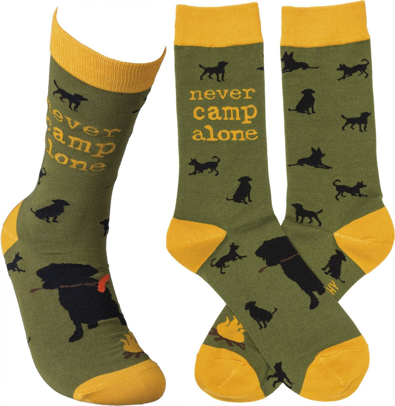 [Australia] - Good Dog Socks (Never Camp Alone) 