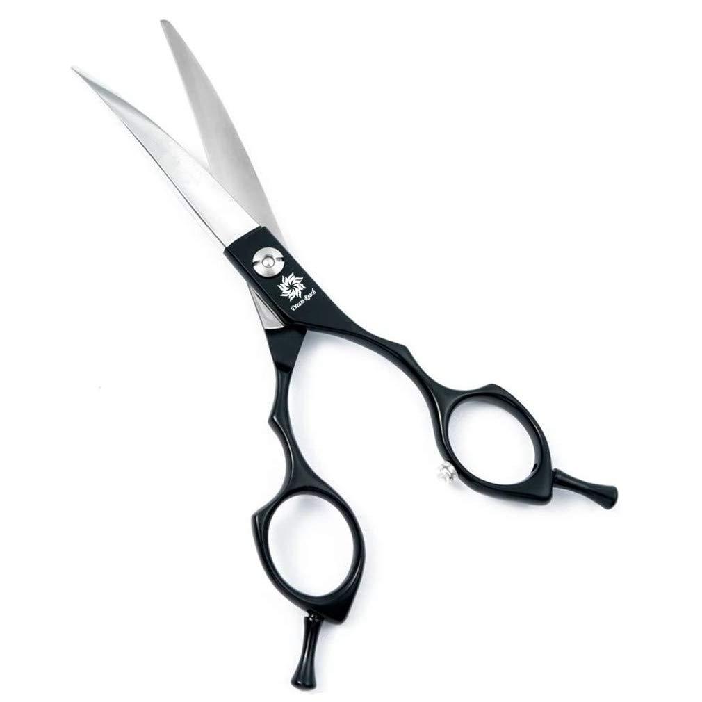 [Australia] - Dream Reach 6.5'' Dog Grooming Scissors - Twin Tail Professional Pet Cat Hair Scissors - Best Cutting & Curved & Chunker Shear Pet Clipping Scissors for Small Large Dogs Cats Curved Scissor 