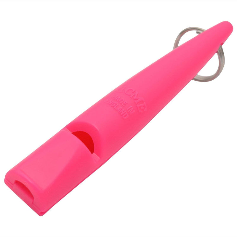 acme Model 211.5 Plastic Dog Whistle Day Glow Pink for Dogs - PawsPlanet Australia