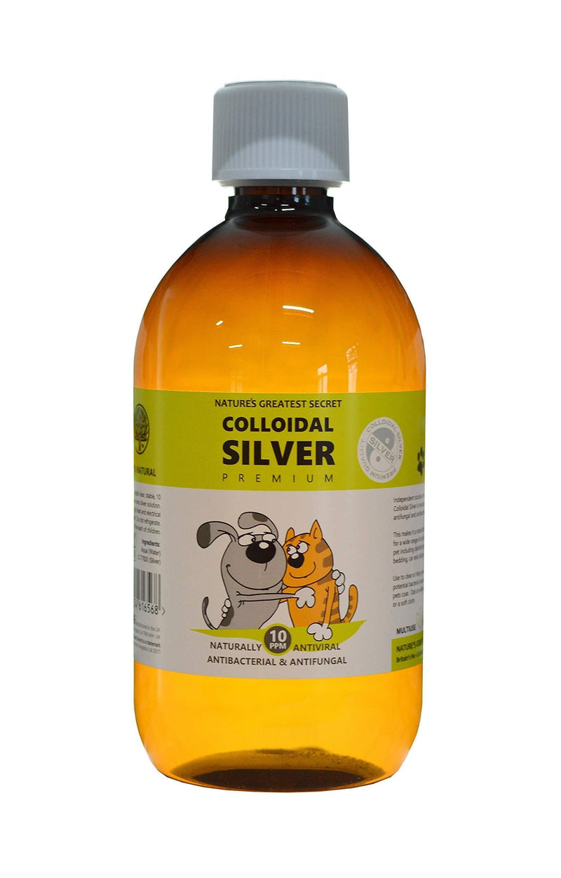 Nature's Greatest Secret Optimised Energetics Colloidal Silver for Pets Solution, 500 ml - PawsPlanet Australia