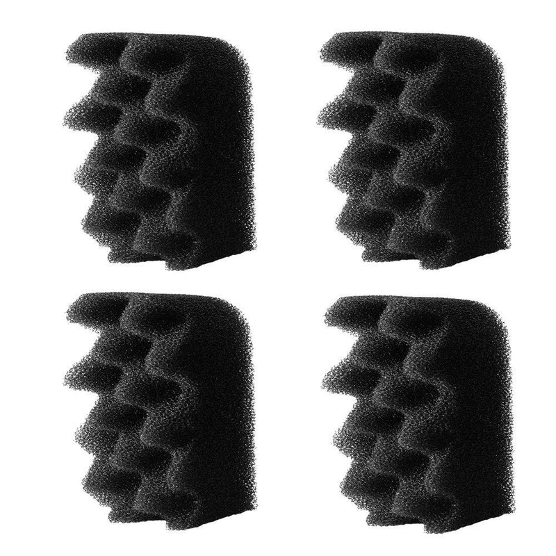 [Australia] - 4-Pack Fluval-Compatible Replacement Foam Filters - Works with 304 / 305/ 306 / 404 / 405 / 406 Aquarium Canister Filter Models - Equivalent to Bio-Foam A237 - Made in the USA By Impresa Products 