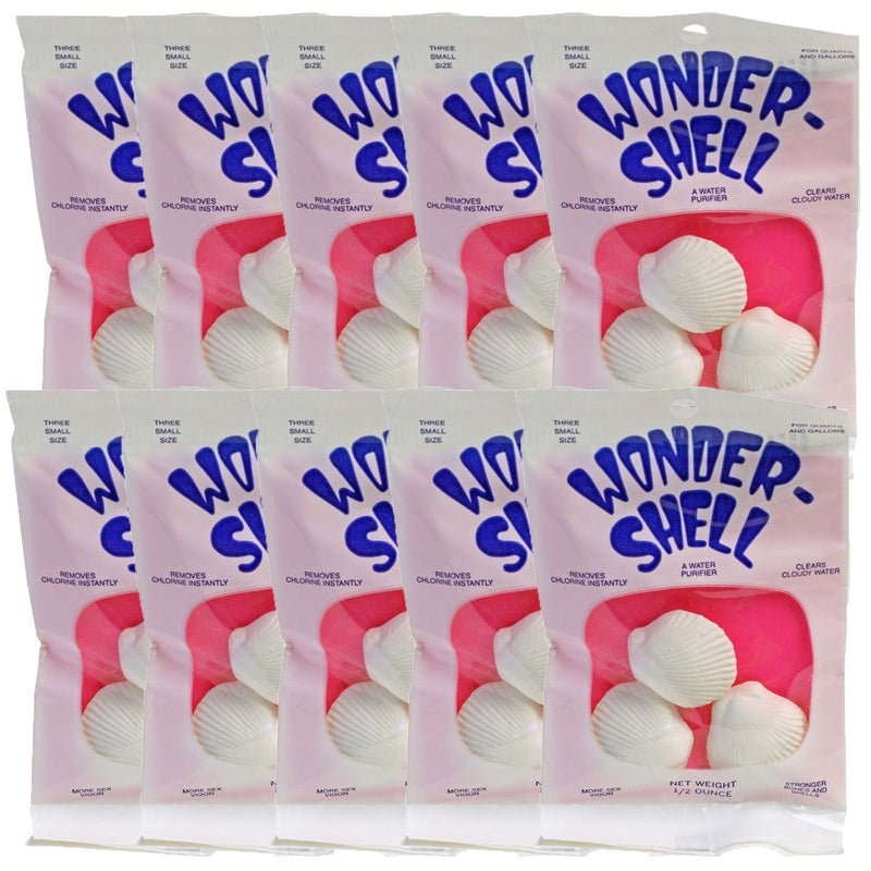 (10 Packages) Weco Wonder Shell Natural Minerals (3 Pack), Small - Total of 30 Shells - PawsPlanet Australia