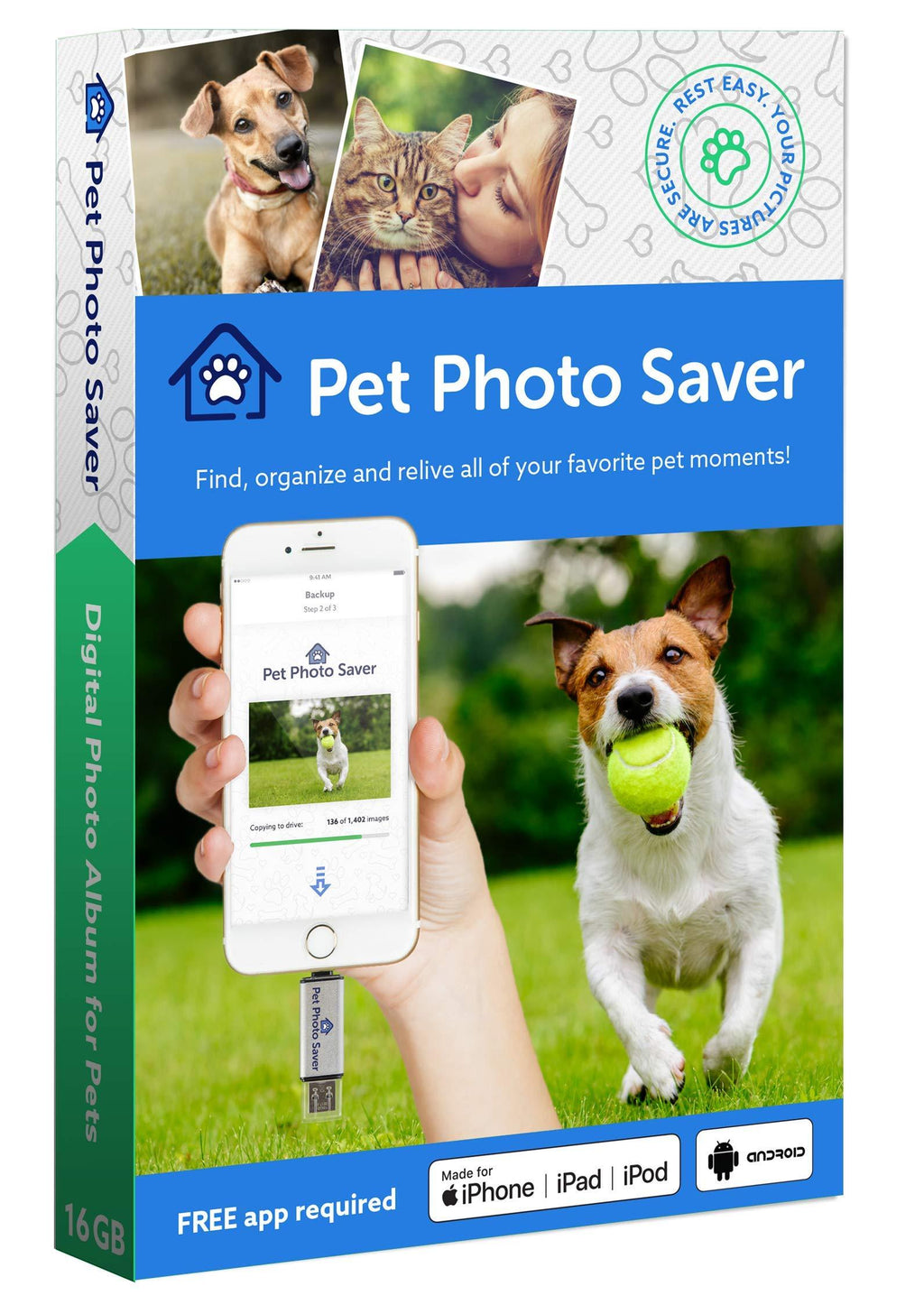 [Australia] - Pet Photo Saver- 16GB Digital Pet Photo Finder for iPhone/MAC 