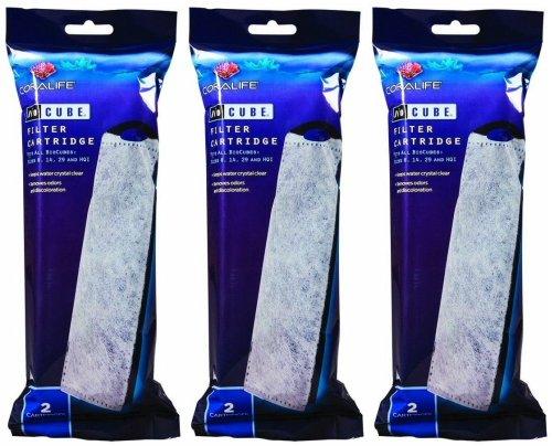 [Australia] - Coralife BioCube Filter Cartridge, 6ct (3 x 2ct) 