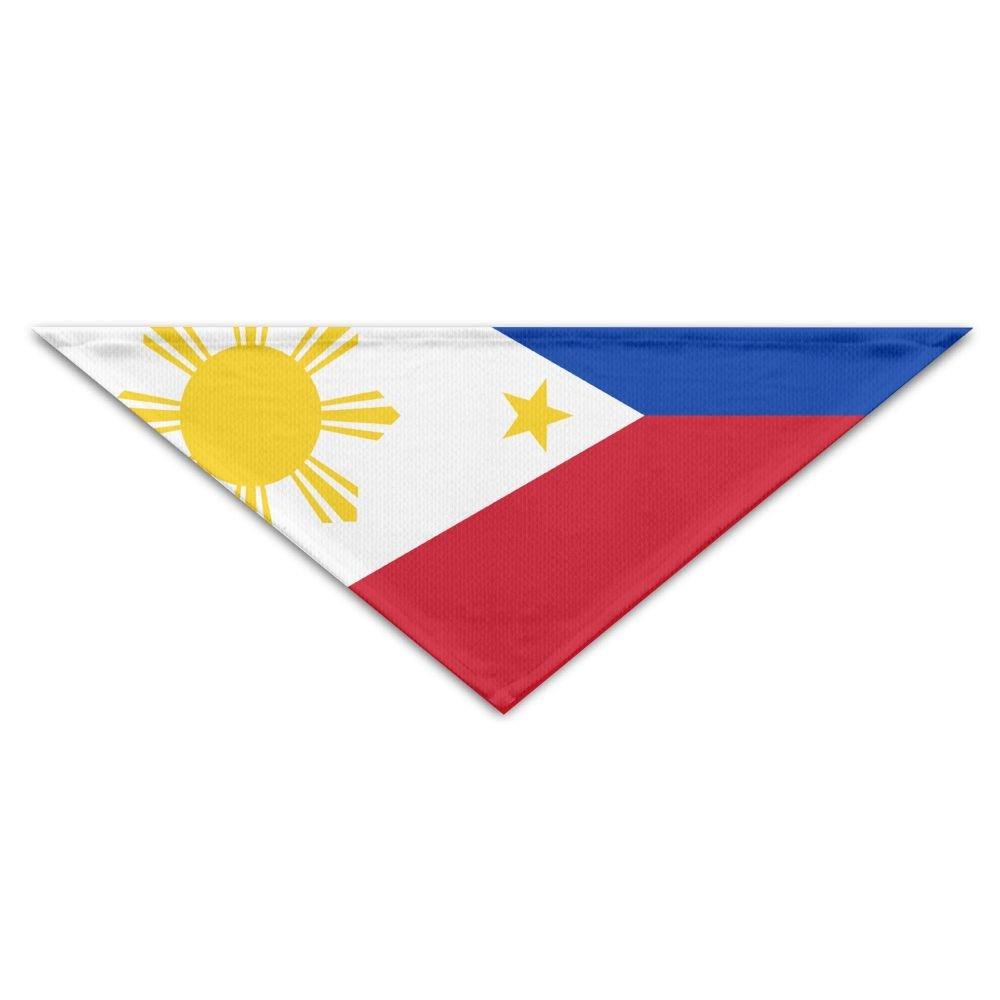 Flag of The Philippines Bandana Triangle Neckerchief Bibs Scarfs Accessories for Pet Cats and Baby Puppies The Saliva Dog Towel - PawsPlanet Australia