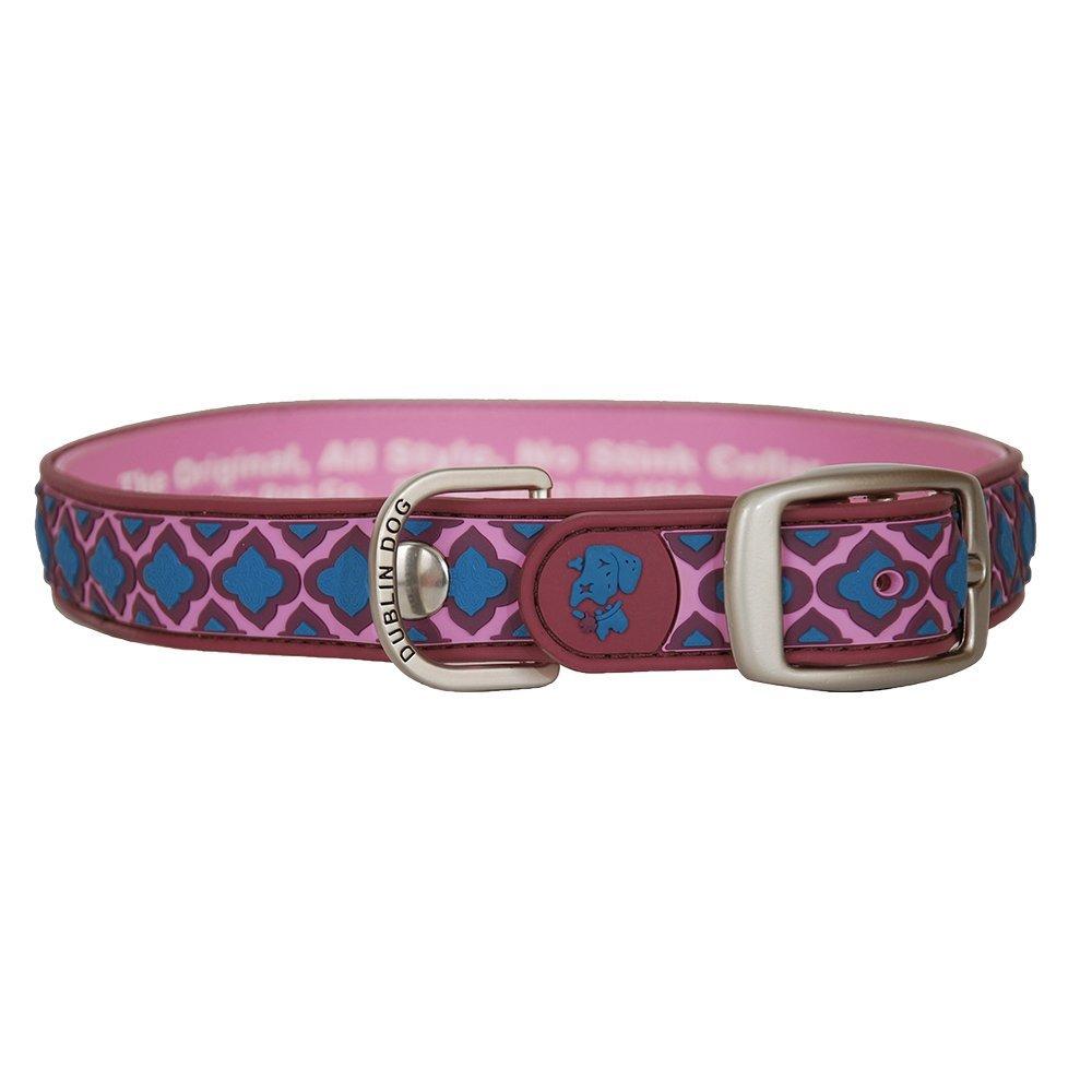 [Australia] - Dublin Dog 67922 ASNS Babylon Pink Dog Collar, Large/X-Large 