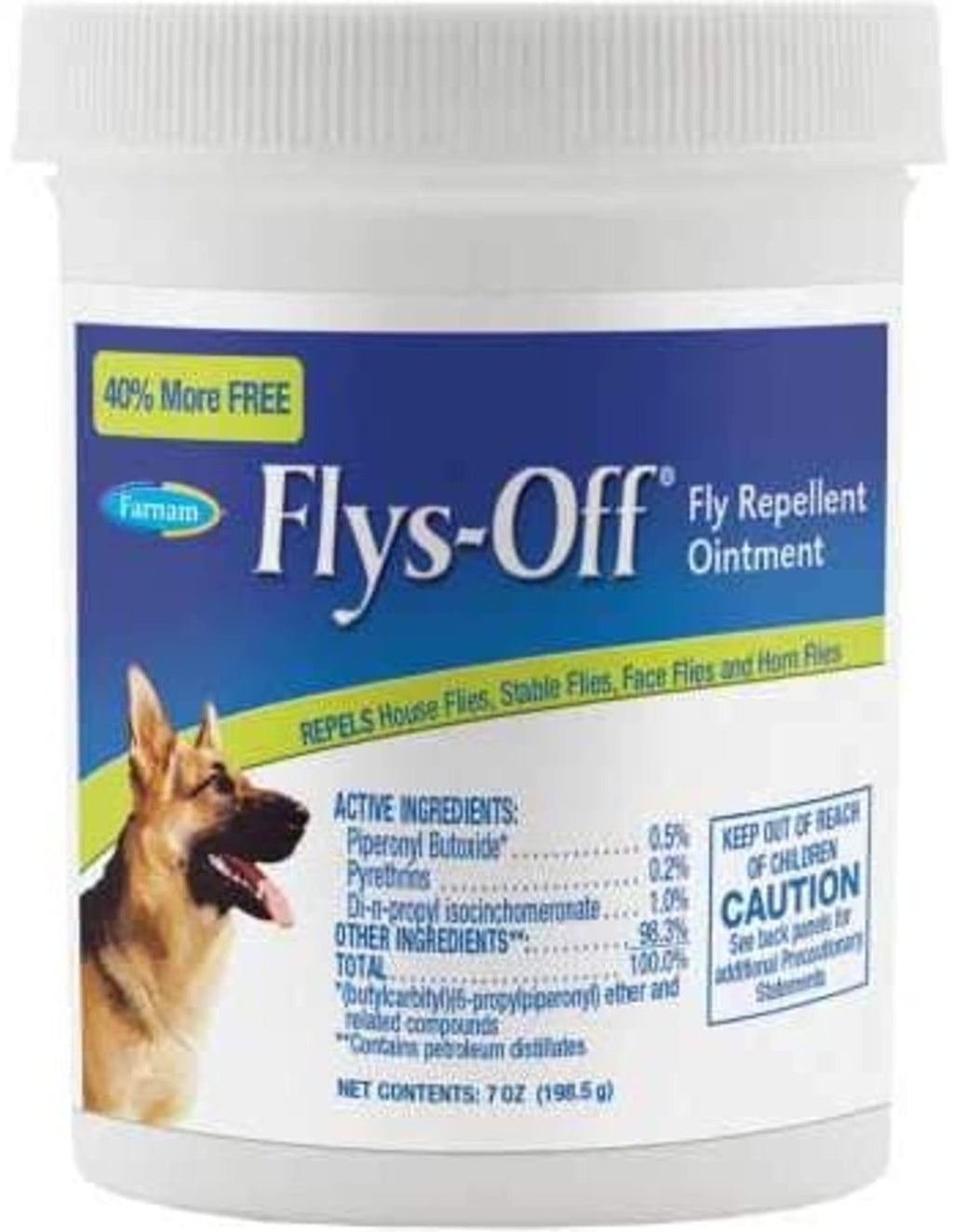 Farnam Flys Off Fly Repellent Ointment 7 Ounces - PawsPlanet Australia