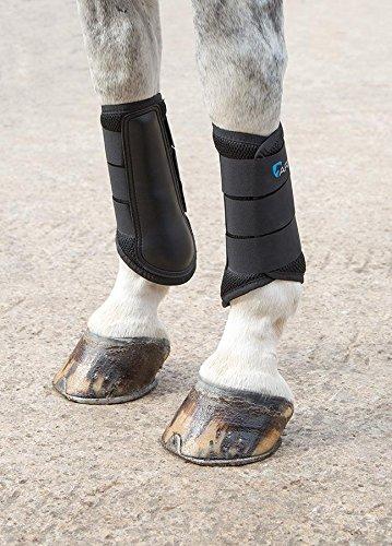 [Australia] - ARMA Air Motion Brushing Boots Black Size: S Pony 