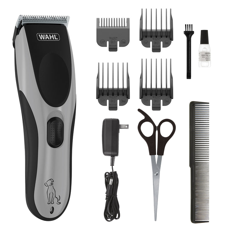 WAHL Easy Pro for Pets, Rechargeable Dog Grooming Kit – Quiet, Low Noise, Heavy-Duty Electric Dog Clippers for Dogs & Cats with Thick to Heavy Coats - Model 9549 - PawsPlanet Australia