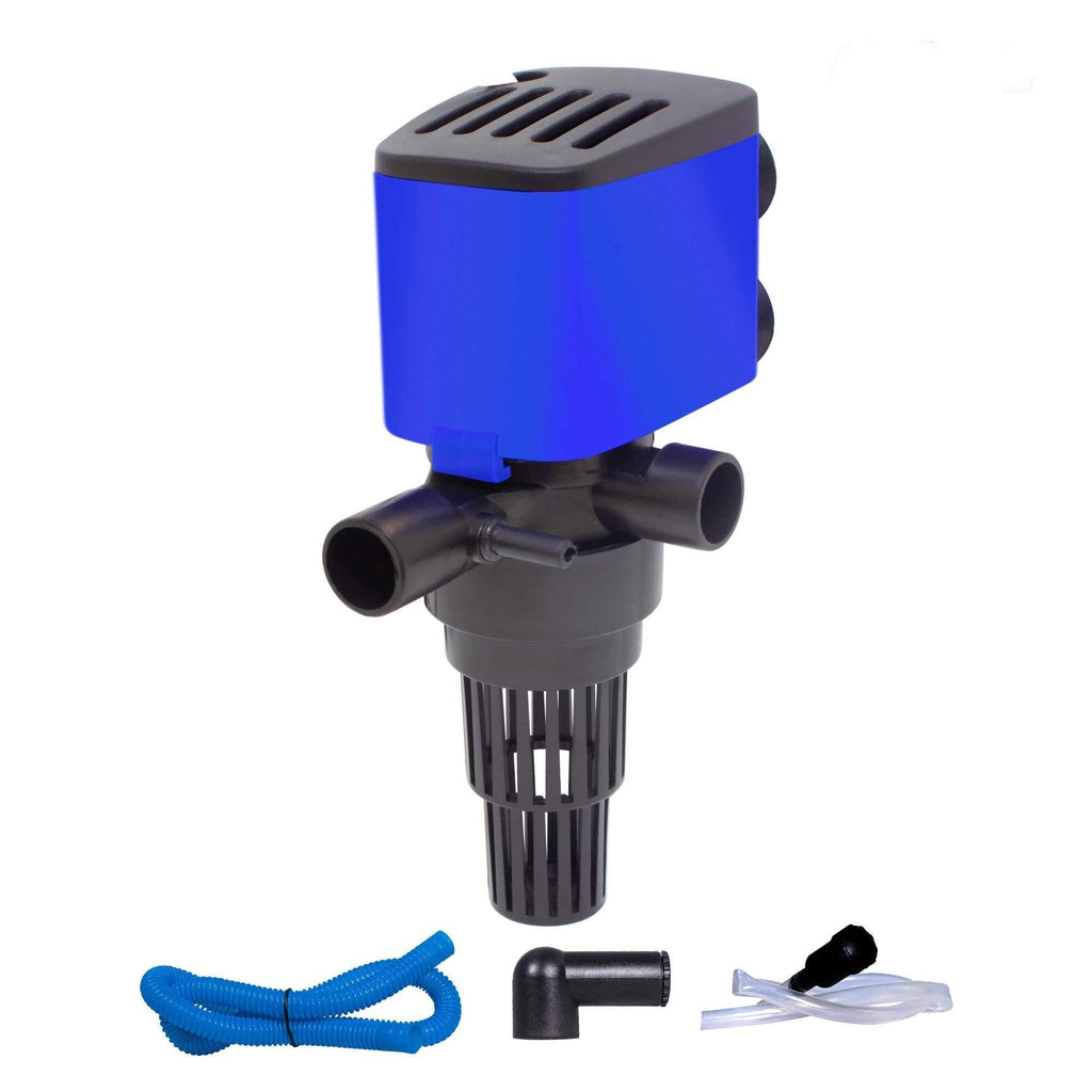 JAJALE Water Pump Submersible Internal Aquarium Powerhead Water Pump Ultra Quiet for Aquarium,Fish Tank 210 GPH Blue; 1 Pack - PawsPlanet Australia