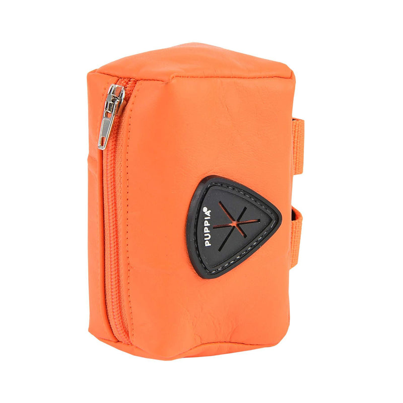 [Australia] - Puppia Jax Waste Bag Dispenser, Orange, One Size 