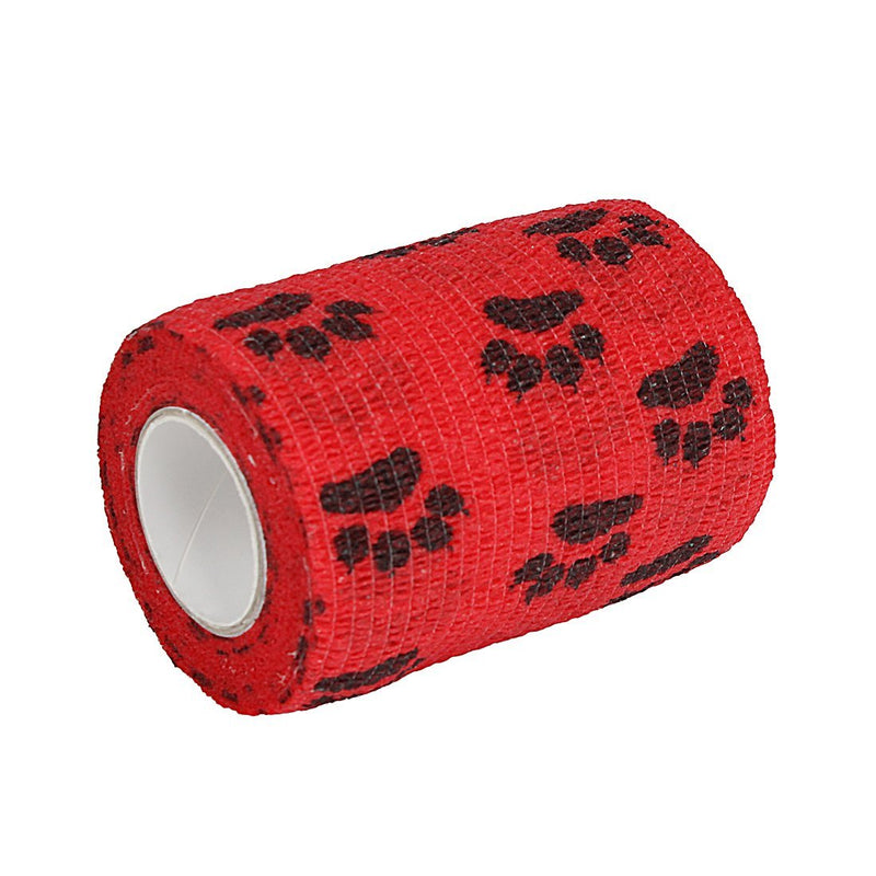 Various2013 6 Rolls Self Adherent Cohesive Wrap Bandages Sports Tape for Wrist, Stretch Athletic Tape for Ankle Sprains & Swelling Random Colors ZZBD-02 (7.5cm x 4.5m) Cartoon - PawsPlanet Australia