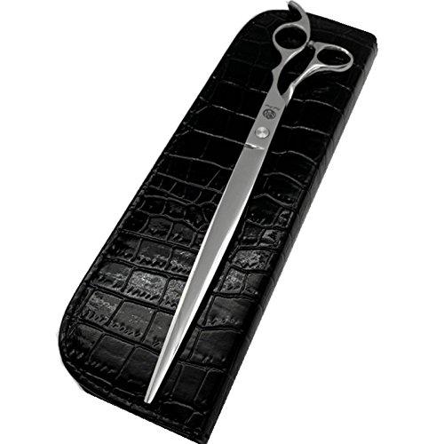 Purple Dragon 5"/5.5"/6"/6.5"/7"/7.5"/8"/9"/10" Sharp Edge Hair Cutting Shears Pet/Puppy/Cat Grooming Scissors with Bag - Perfect for Barber or Dog Groomer 10 inch - PawsPlanet Australia