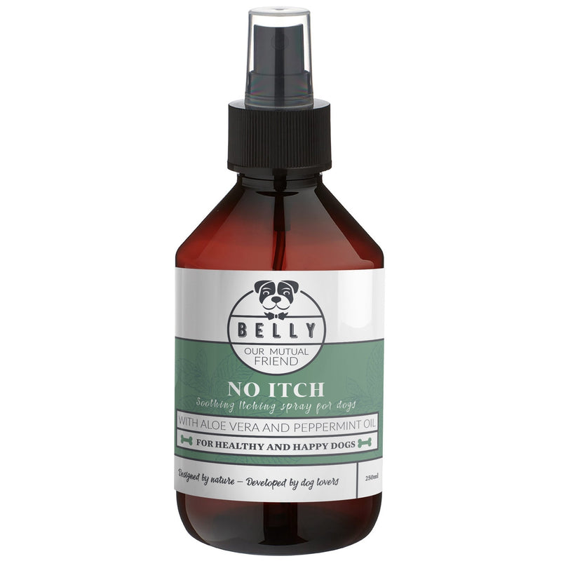 Belly No-Itch Dog Spray I 8.45 Fl Oz I All Natural Anti-Itch Spray for Dogs I Skin Treatment with Aloe Vera and Peppermint Oil I Works for Dry and Itchy Skin I Alternative to Dog Conditioners - PawsPlanet Australia