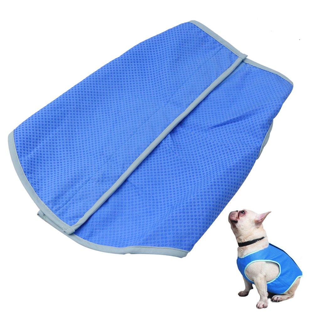 [Australia] - Petilleur Dog Cooling Vest Pet Cooling Coat Dog Mesh Vest for Small, Medium and Large Dog L 