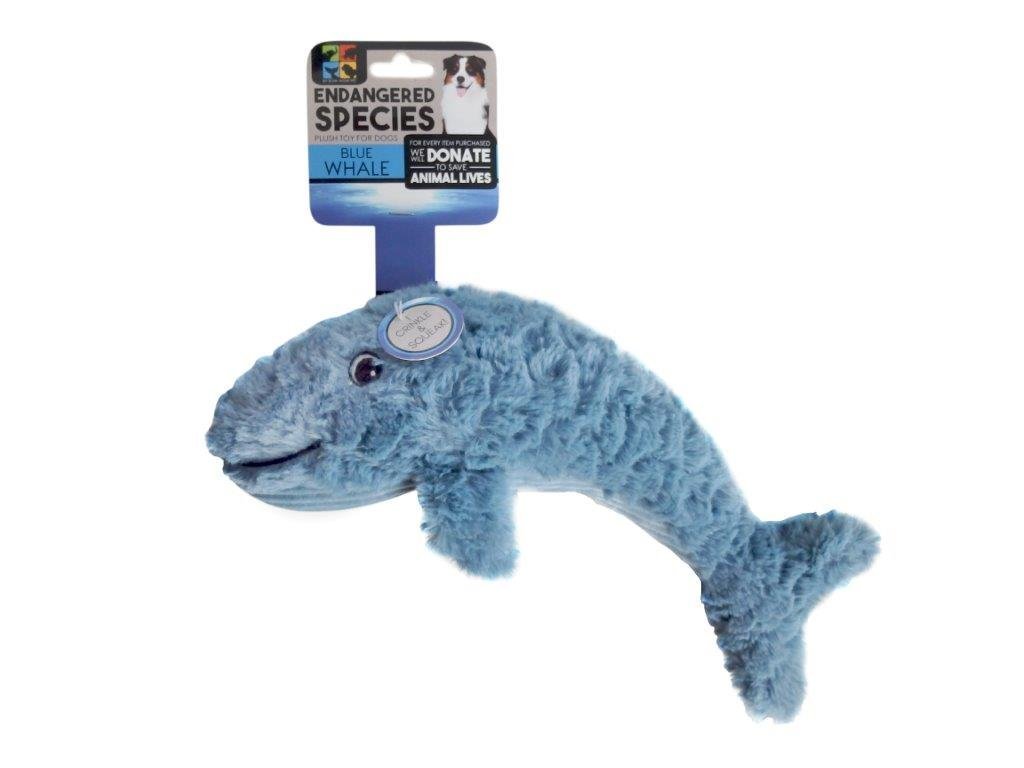 [Australia] - American Kennel Club Endangered Species ES10 Blue Whale Dog Toy 