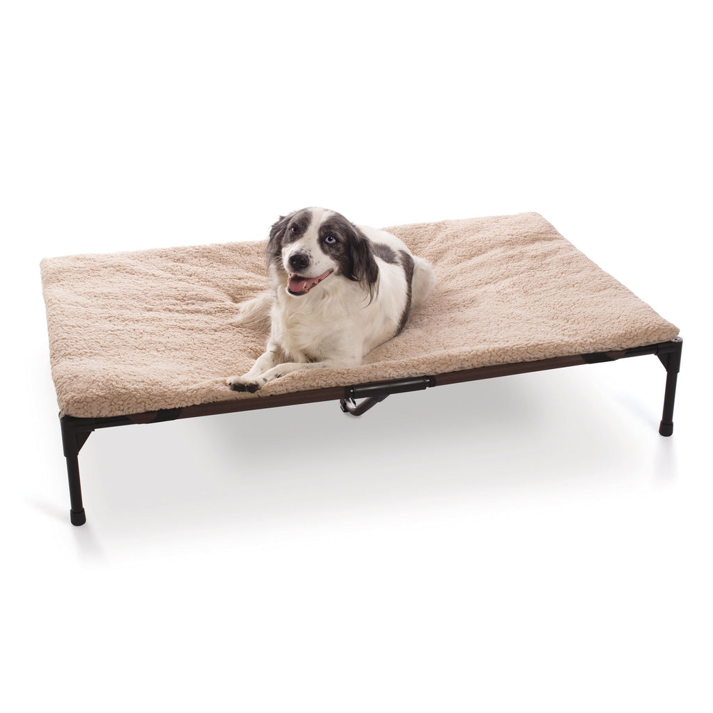 [Australia] - K&H Pet Products Elevated Pet Cot Pad, Machine Washable Microfleece (Pet Cot Not Included) 
