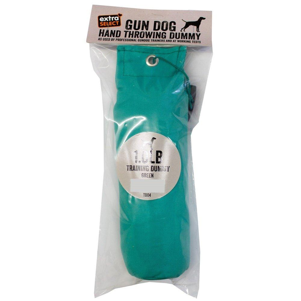 Extra Select Gun DogTraining Dummy, 1 lb, Green Training Dummy 1 lb Green - PawsPlanet Australia